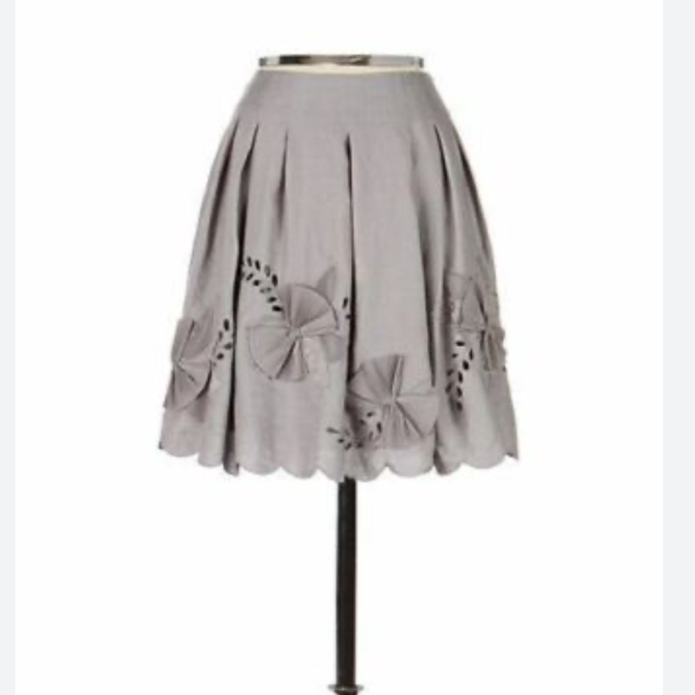 Rare Anthro Elevenses circle skirt